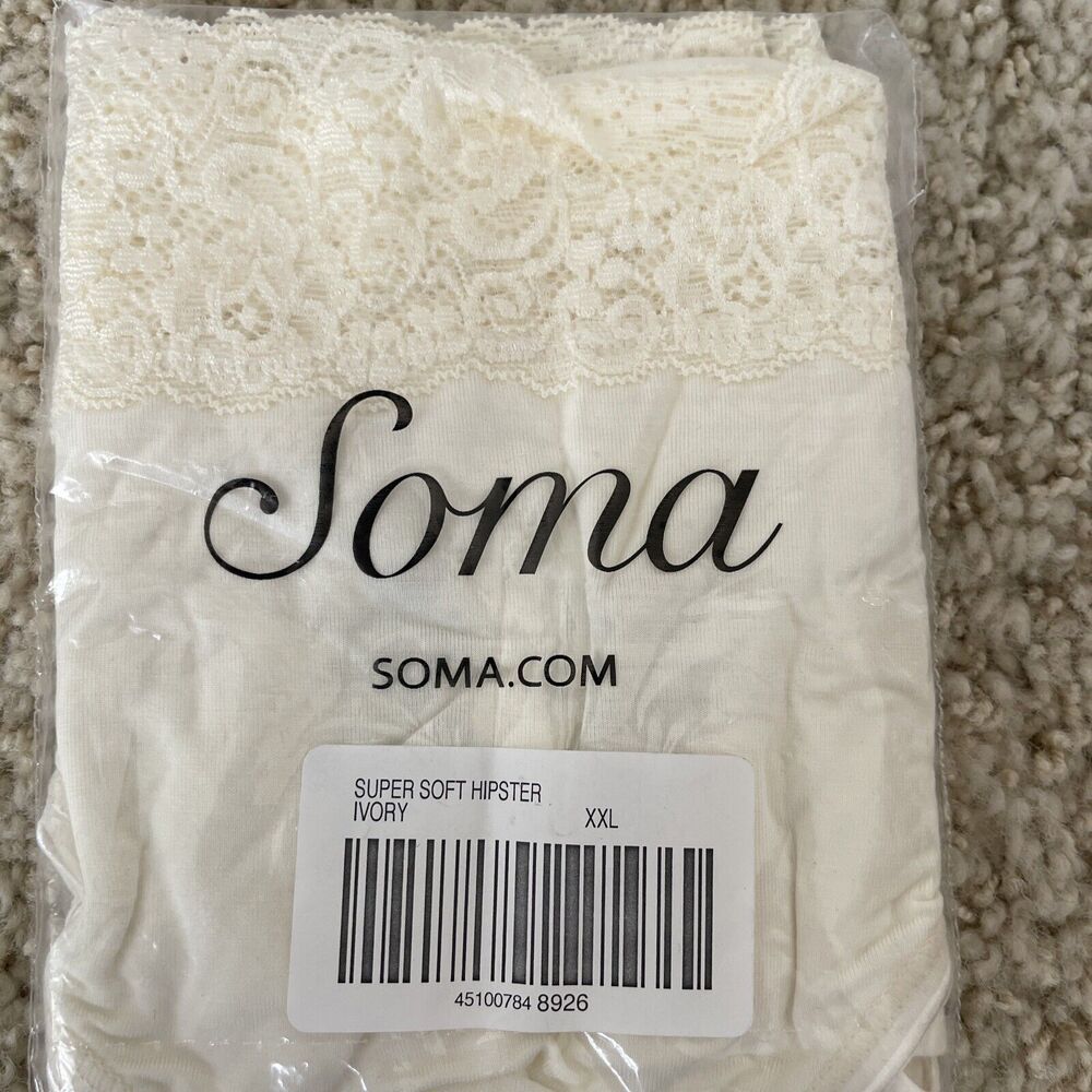 Soma Embraceable Lace Hipster Panties XXL - Lot Of 4 - New In Package - Picture 7 of 10